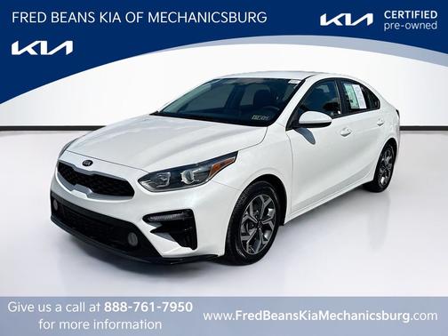 Snow White Pearl 2021 Kia Forte LXS
