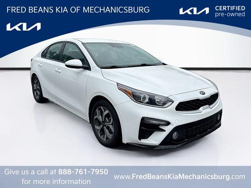 Snow White Pearl 2021 Kia Forte LXS
