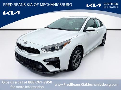 Snow White Pearl 2021 Kia Forte LXS