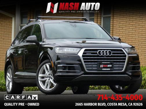 Black 2017 Audi Q7 3.0T Prestige