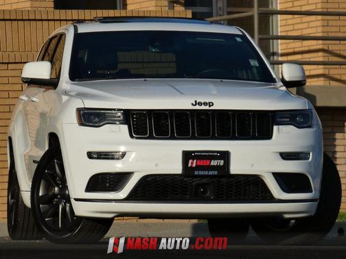 Bright White Clearcoat 2018 Jeep Grand Cherokee High Altitude