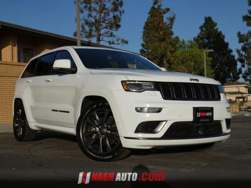 Bright White Clearcoat 2018 Jeep Grand Cherokee High Altitude