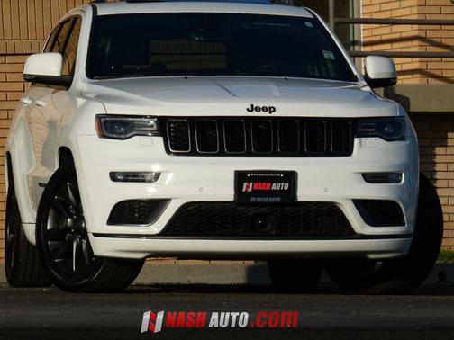 Bright White Clearcoat 2018 Jeep Grand Cherokee High Altitude