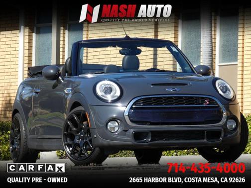 2018 MINI Convertible Cooper S