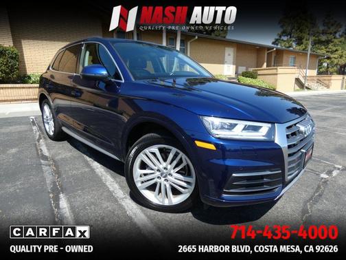 Blue 2018 Audi Q5 2.0T Tech Premium
