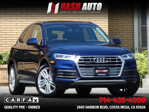 Blue 2018 Audi Q5 2.0T Tech Premium