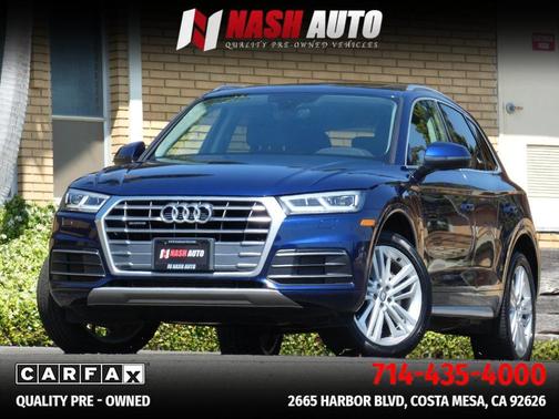 Blue 2018 Audi Q5 2.0T Tech Premium