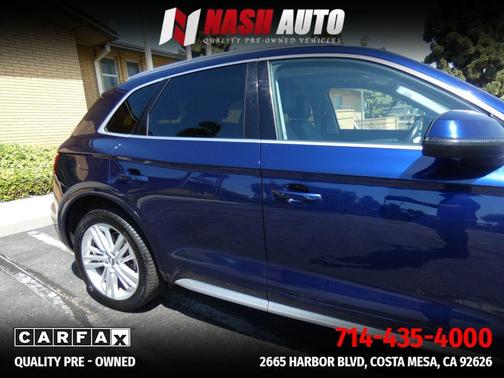 Blue 2018 Audi Q5 2.0T Tech Premium