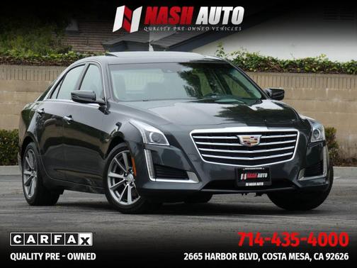 Gray 2018 Cadillac CTS 3.6L Luxury