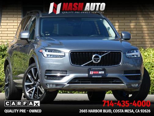Bright Silver Metallic 2019 Volvo XC90 T6 Momentum