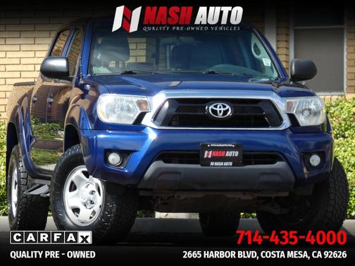 Blue Ribbon Metallic 2015 Toyota Tacoma PreRunner