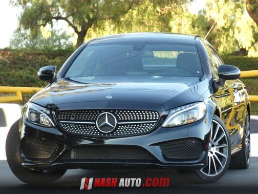 Black 2018 Mercedes-Benz C-Class C 300 Coupe 2D