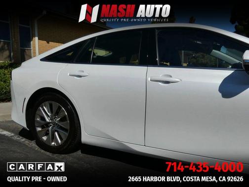 Oxygen White 2023 Toyota Mirai Base