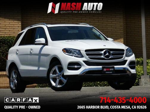 White 2019 Mercedes-Benz GLE 400 Base 4MATIC