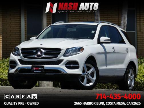 White 2019 Mercedes-Benz GLE 400 Base 4MATIC