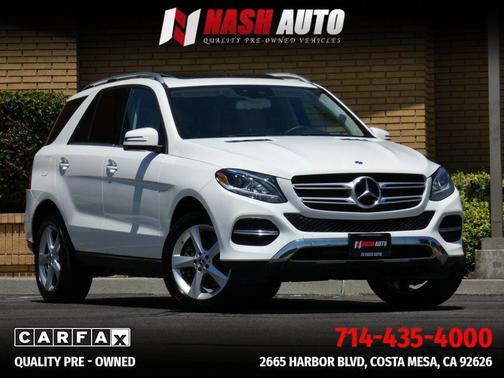 White 2019 Mercedes-Benz GLE 400 Base 4MATIC