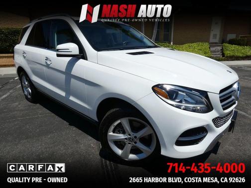 White 2019 Mercedes-Benz GLE 400 Base 4MATIC