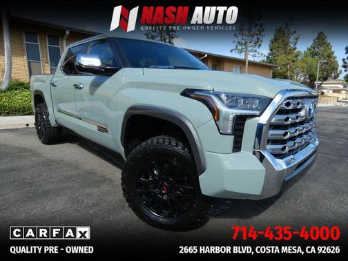 Lunar Rock 2024 Toyota Tundra Hybrid 1794 Edition