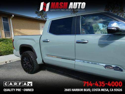 Lunar Rock 2024 Toyota Tundra Hybrid 1794 Edition