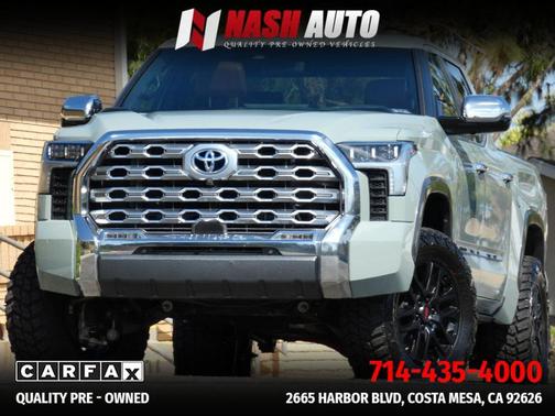 Lunar Rock 2024 Toyota Tundra Hybrid 1794 Edition