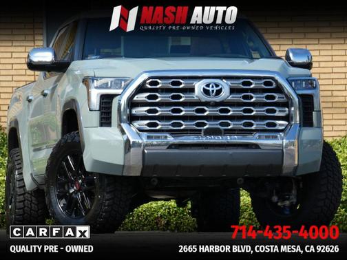 Lunar Rock 2024 Toyota Tundra Hybrid 1794 Edition