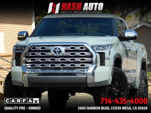 Lunar Rock 2024 Toyota Tundra Hybrid 1794 Edition