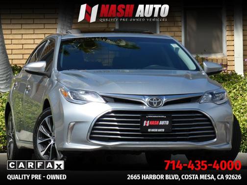 Celestial Silver Metallic 2018 Toyota Avalon XLE Premium