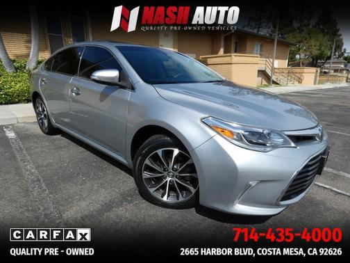 Celestial Silver Metallic 2018 Toyota Avalon XLE Premium