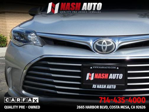 Celestial Silver Metallic 2018 Toyota Avalon XLE Premium