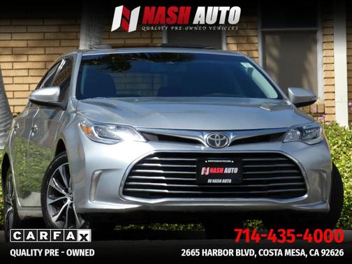 Celestial Silver Metallic 2018 Toyota Avalon XLE Premium