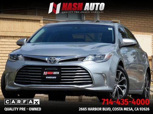 Celestial Silver Metallic 2018 Toyota Avalon XLE Premium