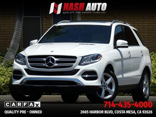 White 2018 Mercedes-Benz GLE 350 4MATIC