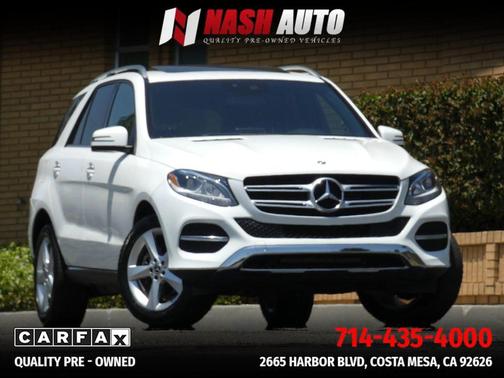 White 2018 Mercedes-Benz GLE 350 4MATIC