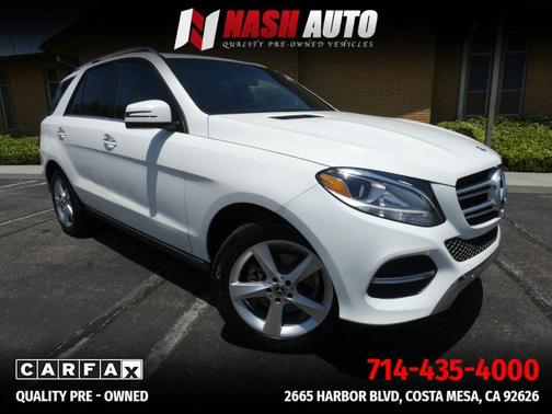 White 2018 Mercedes-Benz GLE 350 4MATIC