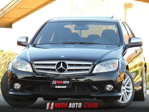 Black 2009 Mercedes-Benz C-Class Sport