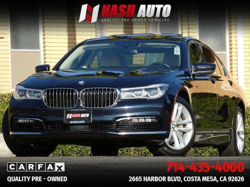 Imperial Blue Metallic 2016 BMW 750 i xDrive