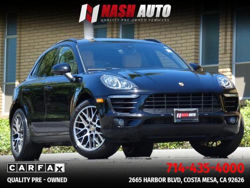 Black 2018 Porsche Macan Macan Sport Edition