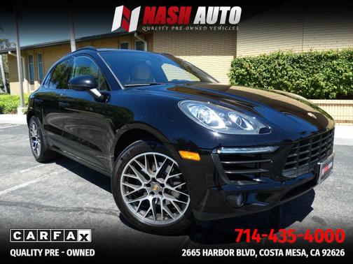 Black 2018 Porsche Macan Macan Sport Edition