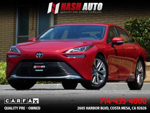 Supersonic Red 2023 Toyota Mirai Base