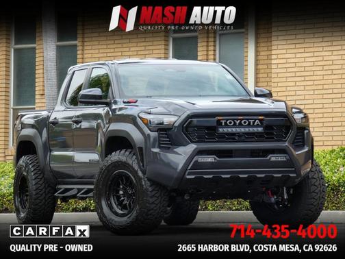 Gray 2025 Toyota Tacoma TRD Off Road