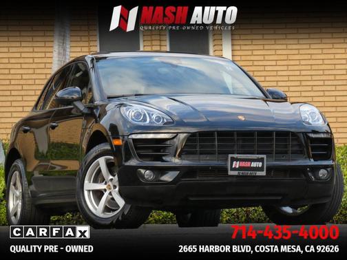 2018 Porsche Macan Sport Utility 4D