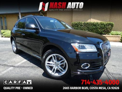 Black 2016 Audi Q5 2.0T Premium Plus