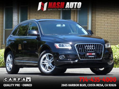 Black 2016 Audi Q5 2.0T Premium Plus