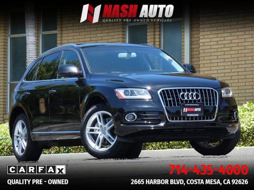 Black 2016 Audi Q5 2.0T Premium Plus