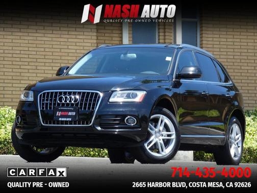 Black 2016 Audi Q5 2.0T Premium Plus