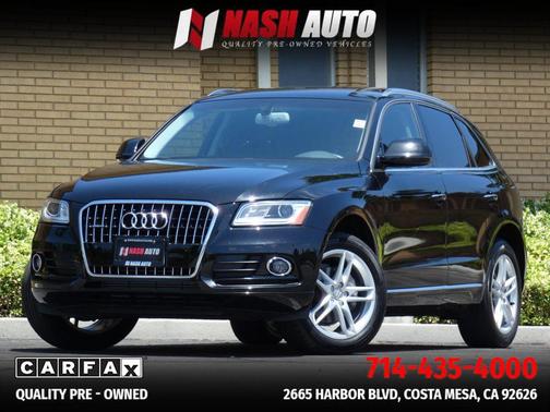 Black 2016 Audi Q5 2.0T Premium Plus