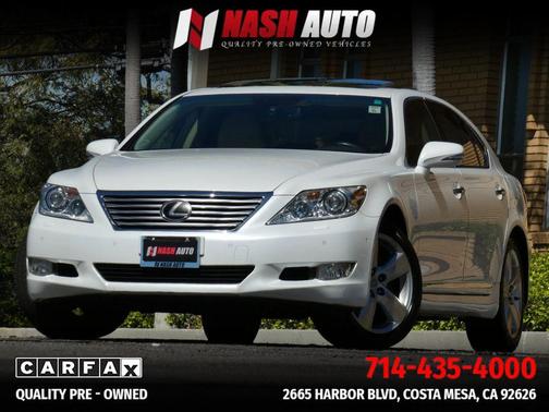Starfire Pearl 2010 Lexus LS 460 L