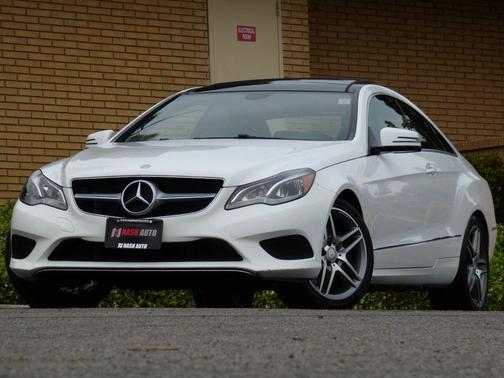 White 2014 Mercedes-Benz E-Class 4MATIC