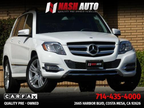 White 2015 Mercedes-Benz GLK-Class GLK 350