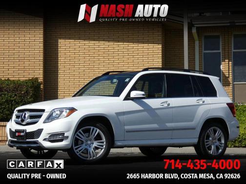 White 2015 Mercedes-Benz GLK-Class GLK 350